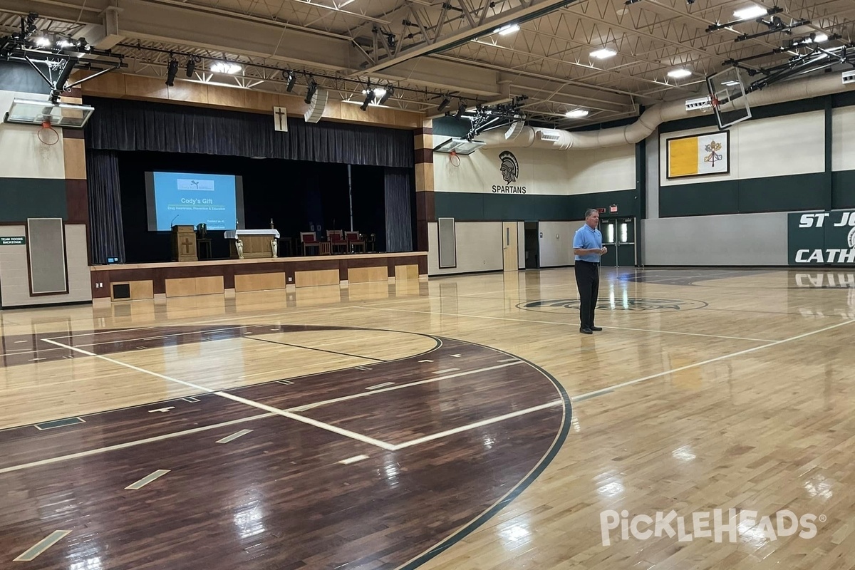 Photo of Pickleball at St. Joseph Cathedral School